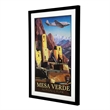 Yosemite Home Decor 'Mesa Verde' Glass 3D Collage Wall Art in Multi-Color