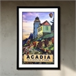 Yosemite Home Decor 'Acadia' Glass 3D Collage Wall Art in Multi-Color