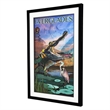 Yosemite Home Decor 'Everglades' Glass 3D Collage Wall Art in Multi-Color