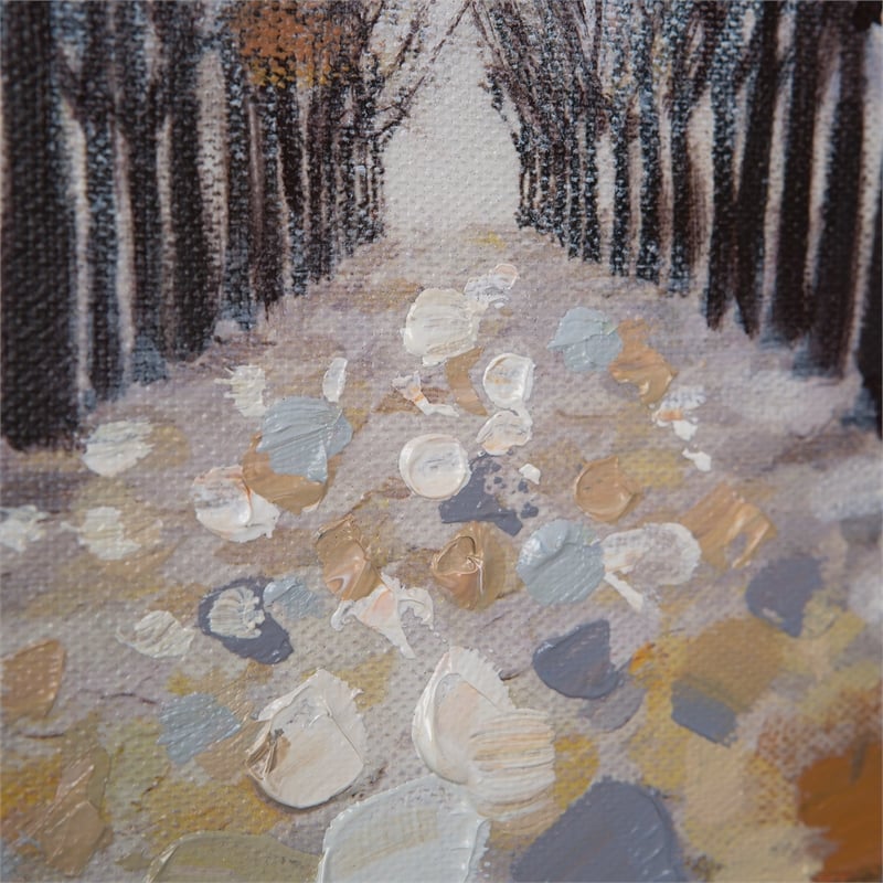 Yosemite Home Decor 'Pathway' Fabric Canvas in Multi-Color