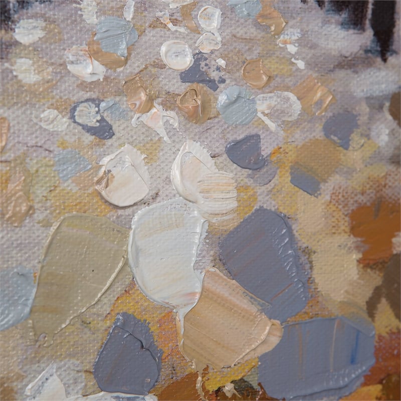 Yosemite Home Decor 'Pathway' Fabric Canvas in Multi-Color