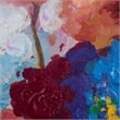 Yosemite Home Decor 'Flower Garden' Fabric Canvas in Multi-Color