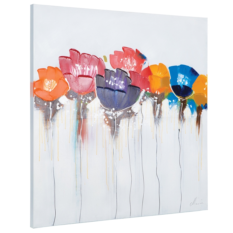 Yosemite Artwork - Jeweled Poppies I in Multi-Color