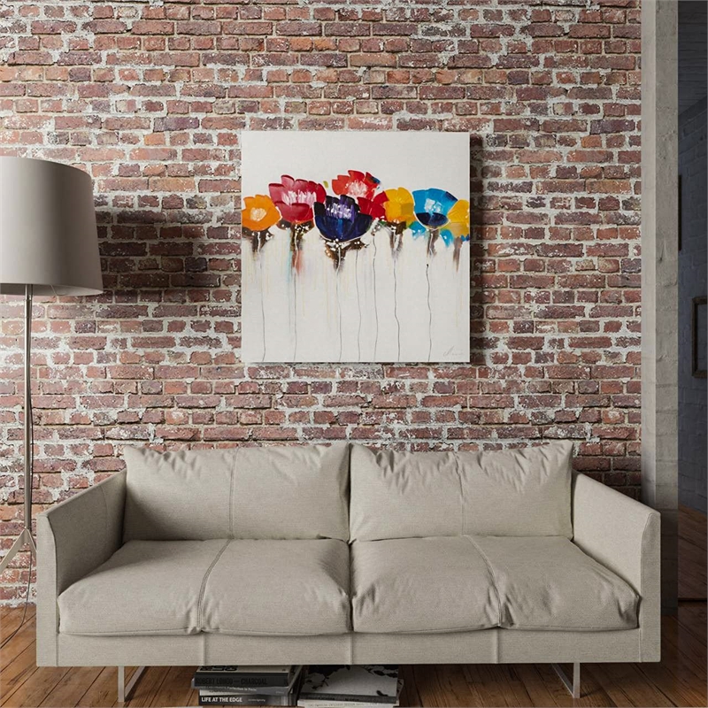 Yosemite Artwork - Jeweled Poppies I in Multi-Color