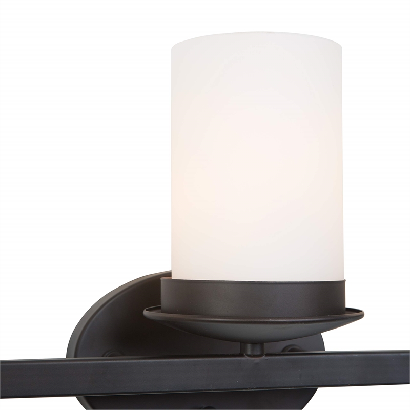 Yosemite Home Decor Columbia Rock 3 Lights Vanity Lights in Oil Rubbed Bronze
