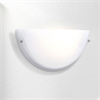 Yosemite Home Decor Glacier Point 1 Light Wall Sconce in White