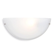 Yosemite Home Decor Glacier Point 1 Light Wall Sconce in White