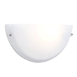 Yosemite Home Decor Glacier Point 1 Light Wall Sconce in White
