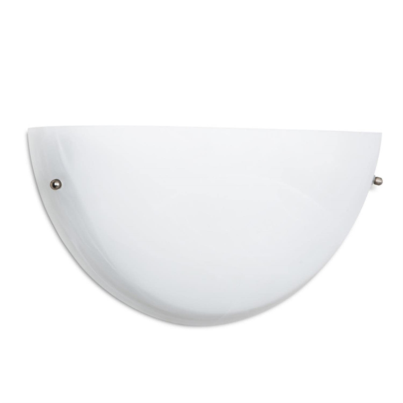 Yosemite Home Decor Glacier Point 1 Light Wall Sconce in White