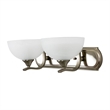 Yosemite Home Decor Glacier Point 2 Light Vanity Stainless Steel in Satin Nickel