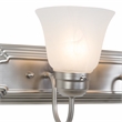 Yosemite Home Decor 2 Lights Vanity Lighting in Satin Nickel