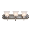 Yosemite Home Decor 3 Lights Vanity Lighting in Satin Nickel