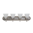 Yosemite Home Decor 4 Lights Vanity Lighting in Satin Nickel