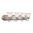 Yosemite Home Decor 4 Lights Vanity Lighting in Satin Nickel