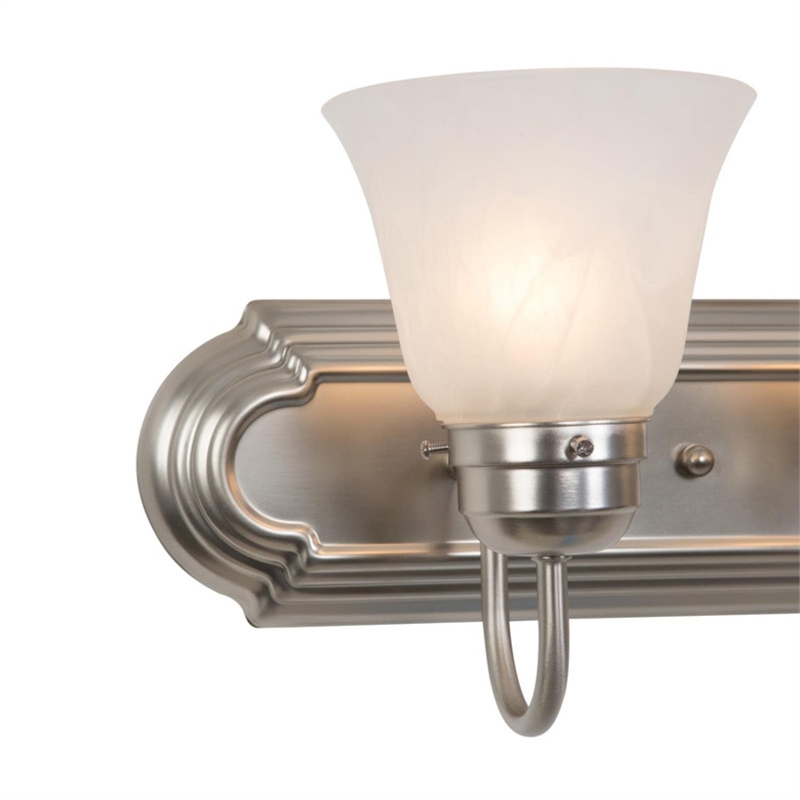 Yosemite Home Decor 4 Lights Vanity Lighting in Satin Nickel
