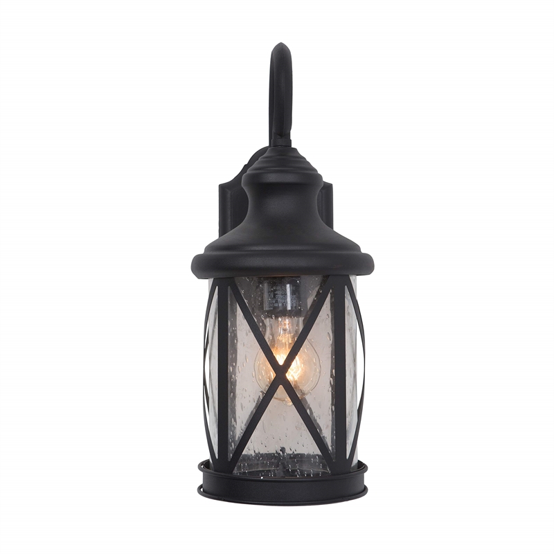 Yosemite Home Decor Mahony Medium 1 Light Exterior in Black