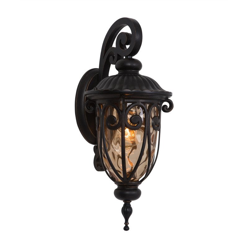 Yosemite Viviana 1 Light Exterior Aluminum Wall Mount Light in Oil-Rubbed Bronze