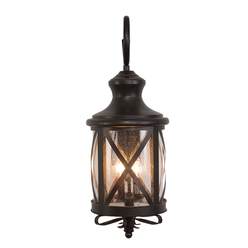 Yosemite Home Decor Lorenza 2 Lights Small Exterior Lights in Oil Rubbed Bronze
