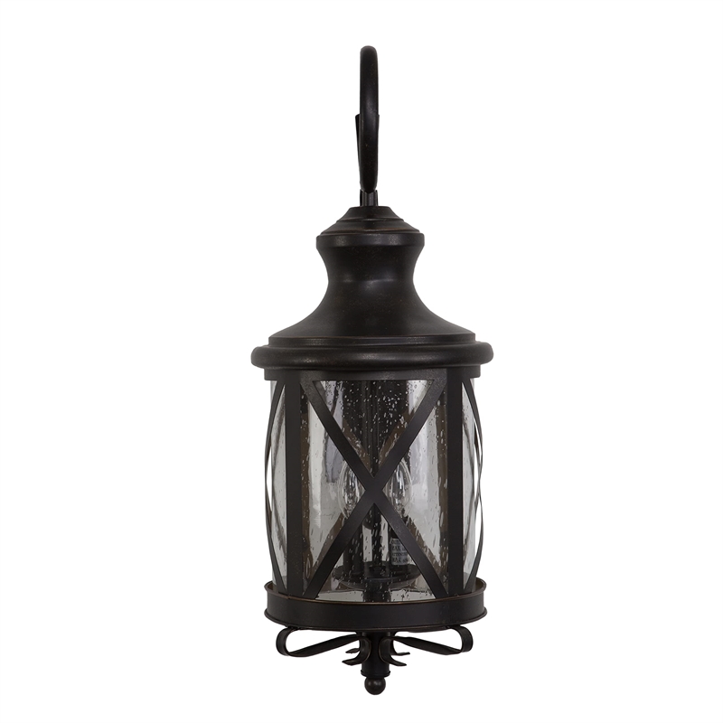 Yosemite Home Decor Lorenza 2 Lights Small Exterior Lights in Oil Rubbed Bronze