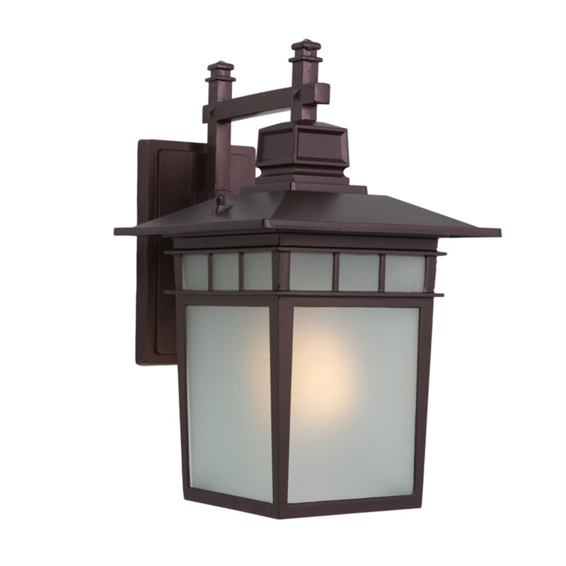 Yosemite Home Decor Dante 1 Light Exterior Lights Wall Mount Oil Rubbed Bronze