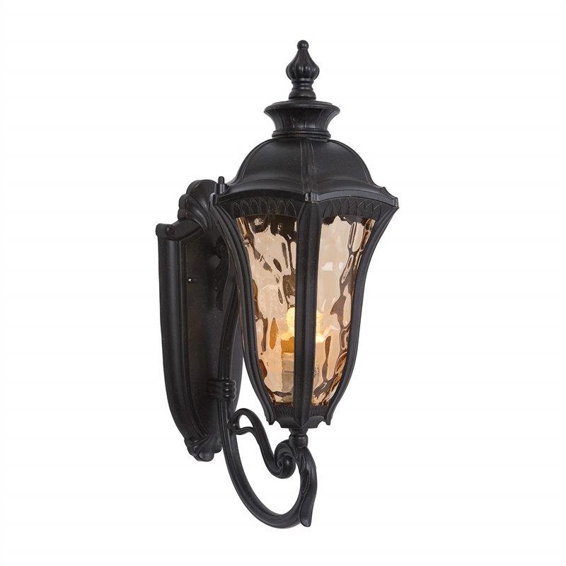 Yosemite Straford 1 Light Exterior Aluminum Wall Mount in Oil Weathered Bronze