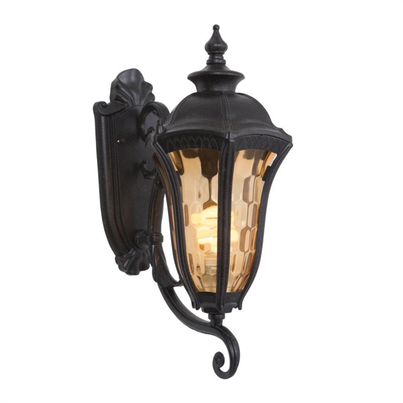 Yosemite Home Decor Straford 1 Light Exterior Lighting in Oil Weathered Bronze