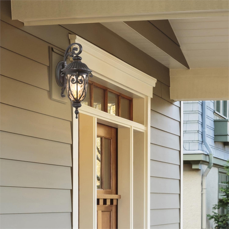 Yosemite Home Decor Viviana 1 Light Aluminum Wall Mount in Oil-Rubbed Bronze
