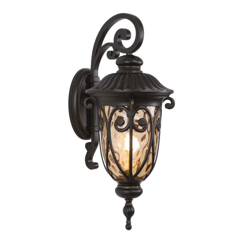 Yosemite Home Decor Viviana 1 Light Aluminum Wall Mount in Oil-Rubbed Bronze