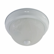 Yosemite Home Decor 2 Lights Flush Mount in White