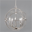 Yosemite Home Decor Shooting Star 5 Lights Mini Chandelier in Nickel Plated