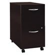 Series C 2 Drawer Mobile File Cabinet in Mocha Cherry - Engineered Wood