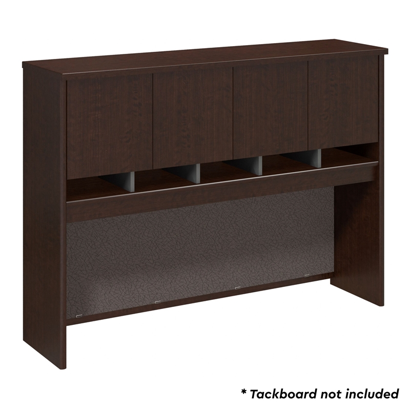 Series C 60W Hutch in Mocha Cherry - Engineered Wood