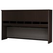 Series C 72W 4 Door Hutch in Mocha Cherry - Engineered Wood