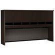 Series C 72W 4 Door Hutch in Mocha Cherry - Engineered Wood