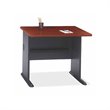 Bush Business Furniture Series A Hansen Cherry Corner Desk Suite
