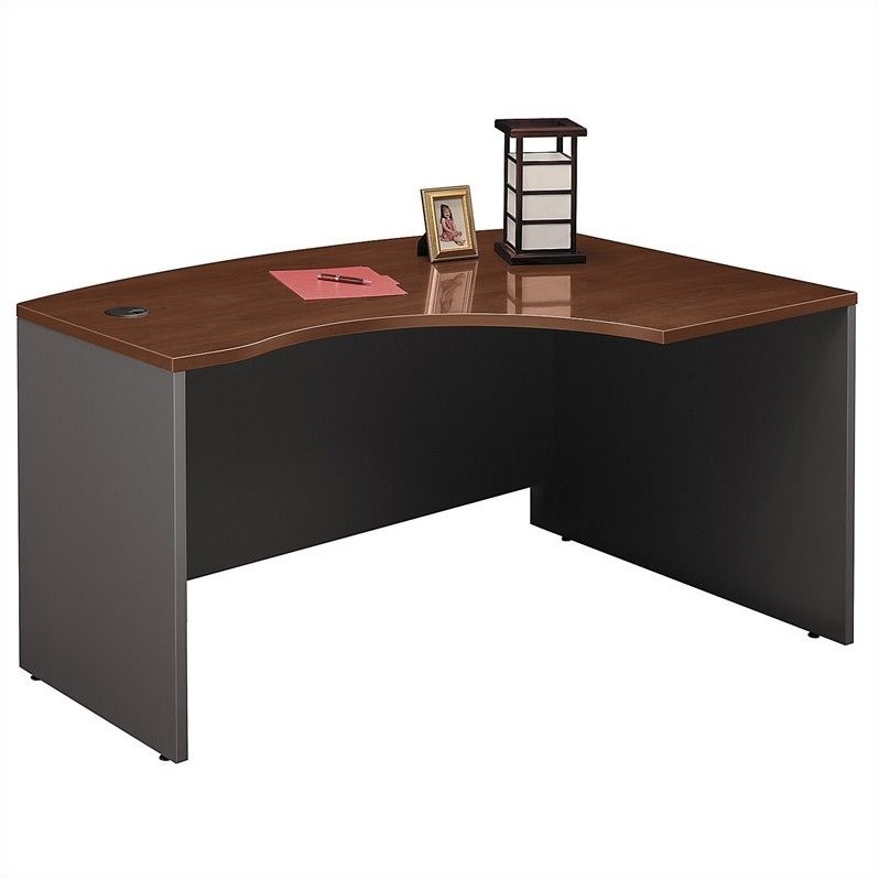 Series C 60 x 43 RH L-Bow Desk in Hansen Cherry - Engineered Wood