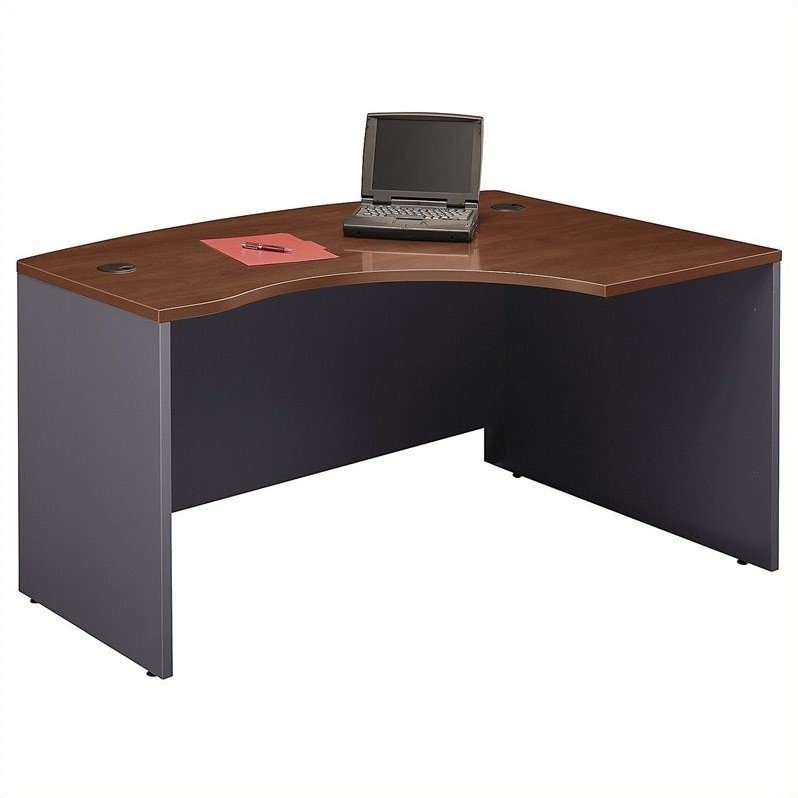 Series C 60 x 43 RH L-Bow Desk in Hansen Cherry - Engineered Wood
