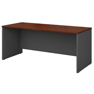 Series C 72W x 30D Office Desk in Hansen Cherry - Engineered Wood