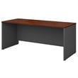 Series C 72W x 30D Office Desk in Hansen Cherry - Engineered Wood