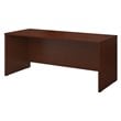 Series C 72W x 30D Office Desk in Mahogany - Engineered Wood