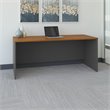 Series C 72W x 30D Office Desk in Natural Cherry - Engineered Wood