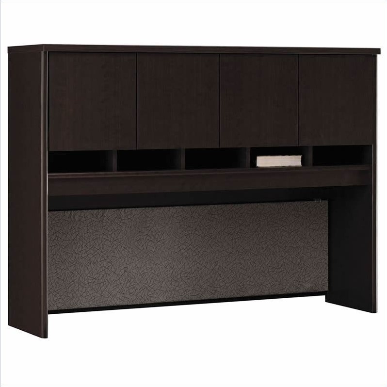 Bush Business Furniture Series C 4-Piece U-Shape Left-Hand Bow-Front Desk