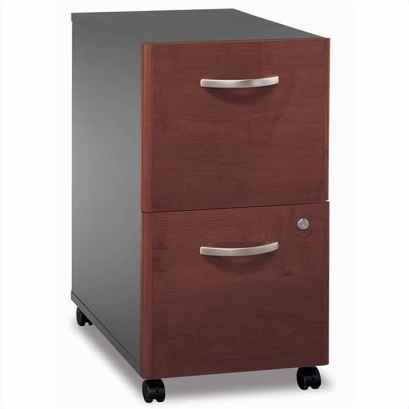 Bush Business Furniture Series C Hansen Cherry U-Shaped Desk