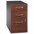 Bush Business Furniture Series C Hansen Cherry U-Shaped Desk