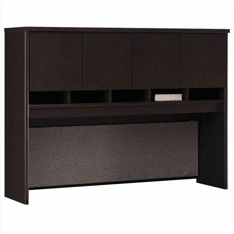 Bush Business Furniture Series C 6-Piece Left-Hand L-Shape Bow-Front Desk