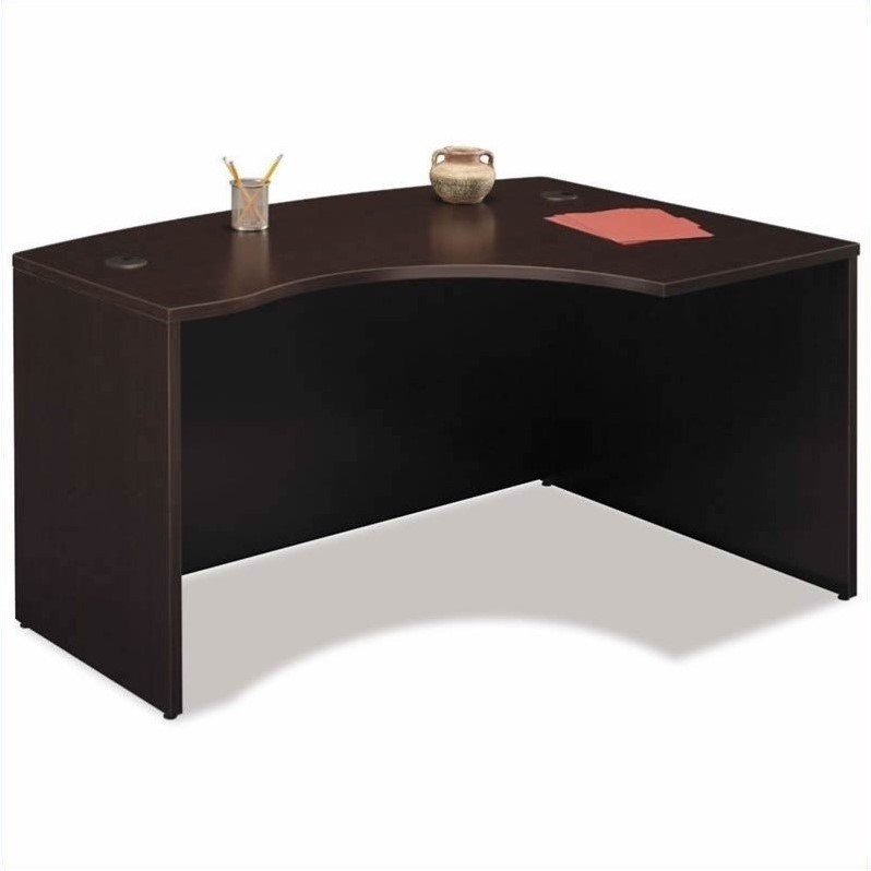Bush Business Furniture Series C 3-Piece Right-Hand Bow-Front Desk