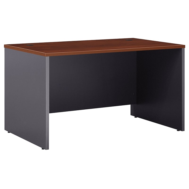 Series C 48W x 30D Shell Desk in Hansen Cherry - Engineered Wood