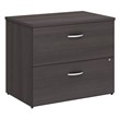 Studio C Assembled 2 Drawer Lateral File Cabinet in Storm Gray - Engineered Wood