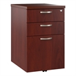 Office in an Hour Mobile File Cabinet in Hansen Cherry - Engineered Wood