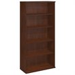 Bush Business Furniture (Set of 2) 5 Shelf Bookcase in Hansen Cherry
